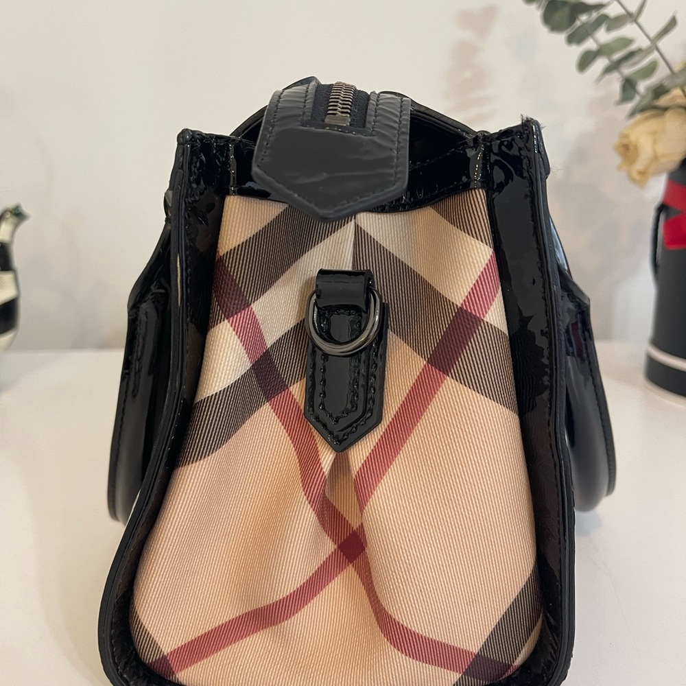 Burberry Classic Nova Check Bag Black - Picture 3 of 16